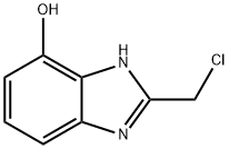 1H-Benzimidazol-4-ol,2-(chloromethyl)-(9CI),405173-74-2,结构式