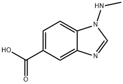 40534-00-7 1H-Benzimidazole-5-carboxylicacid,1-(methylamino)-(9CI)