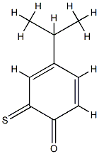 2,4-Cyclohexadien-1-one,4-(1-methylethyl)-6-thioxo-(9CI)|