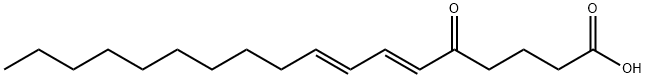 (6E,8E)-5-氧代-6,8-十八碳二烯酸,405906-96-9,结构式