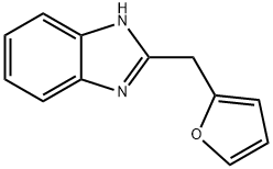 1H-Benzimidazole,2-(2-furanylmethyl)-(9CI) Structure
