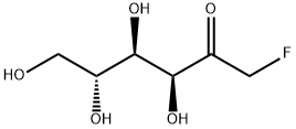 1-FLUORO-1-DEOXY-D-FRUCTOSE Structure