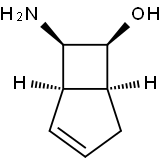 Bicyclo[3.2.0]hept-2-en-6-ol, 7-amino-, (1R,5S,6S,7R)-rel- (9CI) 结构式