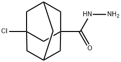 Tricyclo[3.3.1.13,7]decane-1-carboxylic acid, 3-chloro-, hydrazide (9CI),406713-77-7,结构式