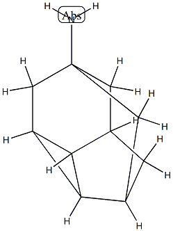 2,4-Methano-4H-cycloprop[cd]inden-4-amine,octahydro-(9CI) 结构式