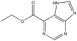 9H-Purine-6-carboxylic acid ethyl ester,40769-66-2,结构式