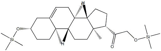 40822-83-1 3β,21-Bis(trimethylsiloxy)pregn-5-en-20-one