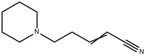 2-Pentenenitrile,5-(1-piperidinyl)-(9CI) 结构式