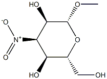 ba-D-Allopyranoside, methyl 3-deoxy-3-nitro- (9CI),409095-60-9,结构式