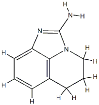 4H-Imidazo[4,5,1-ij]quinolin-2-amine,5,6-dihydro-(9CI) 结构式