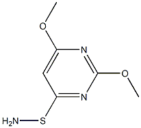 4-Pyrimidinesulfenamide,2,6-dimethoxy-(9CI),409112-12-5,结构式