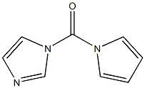 1H-Pyrrole,1-(1H-imidazol-1-ylcarbonyl)-(9CI) 结构式