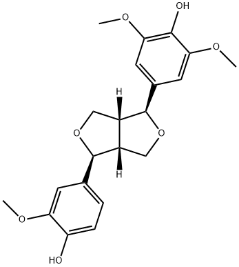 皮树脂醇,40957-99-1,结构式