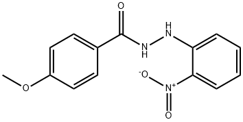 4-methoxy-N'-(2-nitrophenyl)benzohydrazide,40995-13-9,结构式