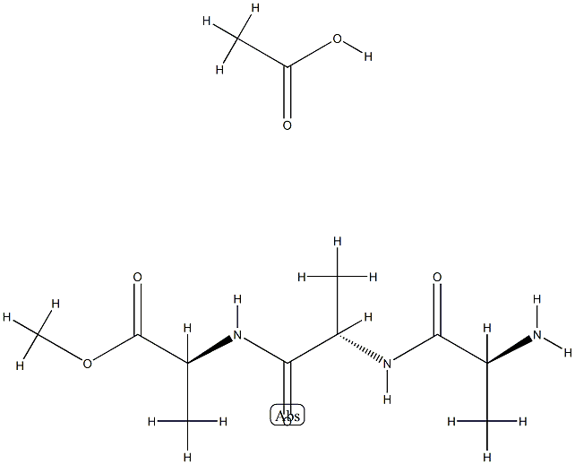 ALA-ALA-ALA METHYL ESTER ACETATE Structure