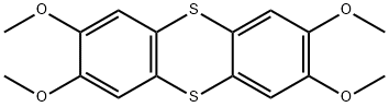 2,3,7,8-テトラメトキシチアントレン 化学構造式