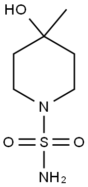 1-Piperidinesulfonamide,4-hydroxy-4-methyl-(7CI,8CI) Structure