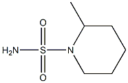 2-甲基哌啶-1-磺酰胺, 4108-91-2, 结构式