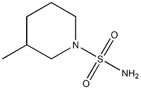 1-Piperidinesulfonamide,3-methyl-(7CI,8CI,9CI) 化学構造式