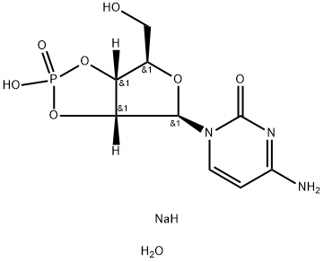 环胞苷酸 钠盐 二水合物, 41161-51-7, 结构式