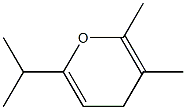 4H-Pyran,2,3-dimethyl-6-(1-methylethyl)-(9CI) Structure