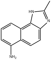 1H-Naphth[1,2-d]imidazol-6-amine,2-methyl-(9CI) Struktur