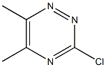 1,2,4-Triazine,3-chloro-5,6-dimethyl-(9CI),412923-53-6,结构式