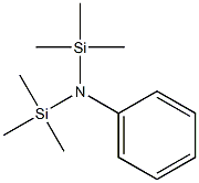 ビス(トリメチルシリル)フェニルアミン 化学構造式