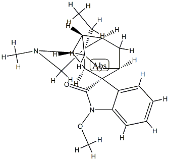 Gelsemine, 18,19-dihydro-1-methoxy- Struktur