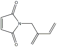 1H-Pyrrole-2,5-dione,1-(2-methylene-3-butenyl)-(9CI) 化学構造式