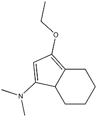 4H-Inden-1-amine,3-ethoxy-5,6,7,7a-tetrahydro-N,N-dimethyl-(9CI),415725-52-9,结构式