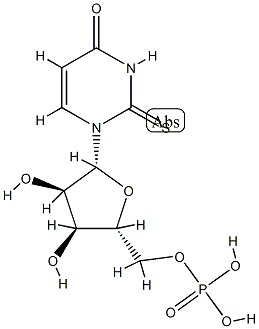 poly-2-thiouridylic acid Struktur