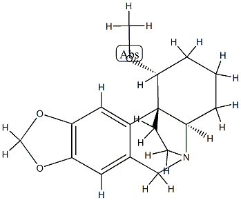 1α-メトキシクリナン 化学構造式