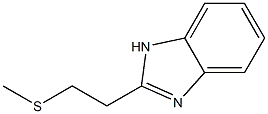 1H-벤즈이미다졸,2-[2-(메틸티오)에틸]-(9Cl)
