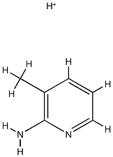 2-Pyridinamine,3-methyl-,conjugatemonoacid(9CI) 结构式