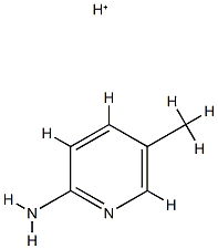 2-Pyridinamine,5-methyl-,conjugatemonoacid(9CI),42051-69-4,结构式