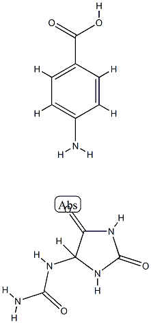 尿囊素PABA, 4207-42-5, 结构式