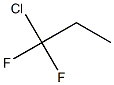 Hydrochlorofluorocarbon-262 (HCFC-262) Struktur