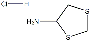 1,2-Dithiolan-4-amine,hydrochloride (1:1) Struktur