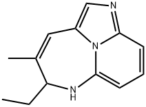 2,6,9b-Triazabenz[cd]azulene,7-ethyl-6,7-dihydro-8-methyl-(9CI) 结构式