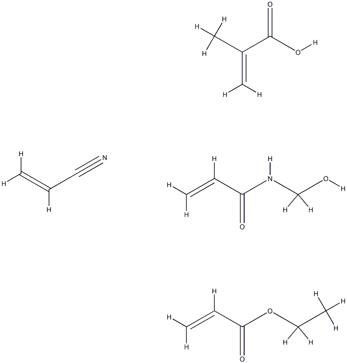 2-프로펜산,2-메틸-,에틸2-프로펜산중합체,N-(히드록시메틸)-2-프로펜아미드및2-프로펜니트릴