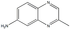 6-Quinoxalinamine,3-methyl-(9CI),4236-41-3,结构式