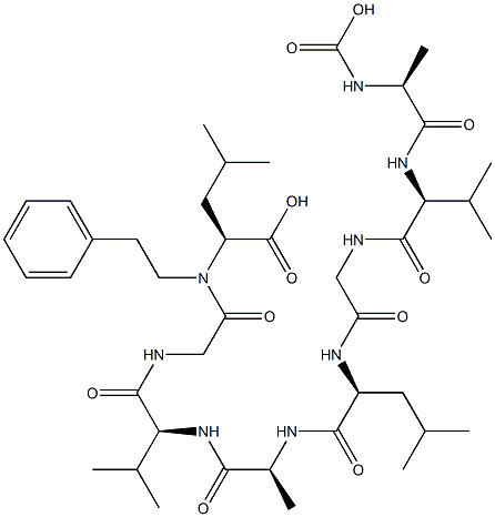 4249-33-6 N-(Benzyloxycarbonyl)-L-Ala-L-Val-Gly-L-Leu-L-Ala-L-Val-Gly-L-Leu-OMe