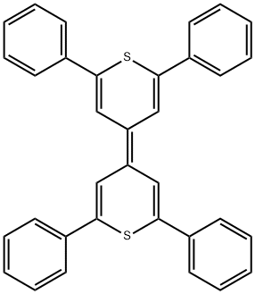 2,2',6,6'-TETRAPHENYL-4,4'-BITHIOPYRANYLIDENE,42506-60-5,结构式