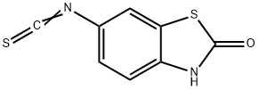 2(3H)-Benzothiazolone,6-isothiocyanato-(9CI) 结构式