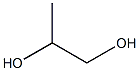 (±)-1,2-プロパンジオール 化学構造式