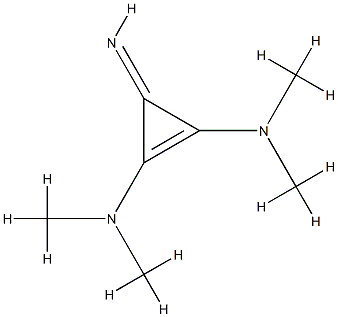 1-Cyclopropene-1,2-diamine,3-imino-N,N,N,N-tetramethyl-(9CI) 结构式