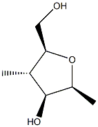 D-Glucitol, 2,5-anhydro-1,4-dideoxy-4-methyl- (9CI),425634-14-6,结构式