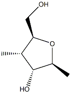 D-Allitol, 2,5-anhydro-1,4-dideoxy-4-methyl- (9CI) Structure