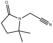 1-Pyrrolidineacetonitrile,2,2-dimethyl-5-oxo-(9CI) 结构式
